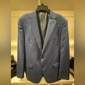 Calvinklein Men's Blue Blazer 46R